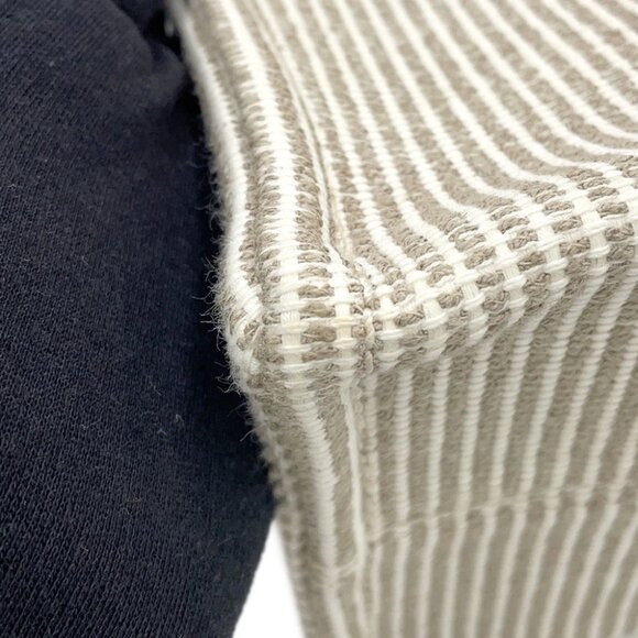 CELINE Small Kabatais 2-Way Bag Canvas/Leather Gray/Brown 199162 - Picture 15 of 16